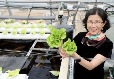 循環永續組中小企業特別獎〉日正食品李采慧建置共生系統,變身綠色工廠