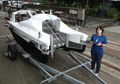 海廢襲台！她打造台版海洋吸塵器，森崴、義美也搶投