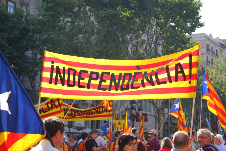 2017年，西班牙舉辦加泰隆尼亞獨立公投期間，當地社群透過IPFS技術維持公投網站正常運作。圖取自Flickr by Jordi Payà Canals