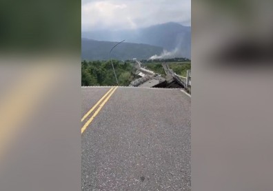 918大地震／花蓮玉里高寮大橋斷裂，3人跌落傷亡未知