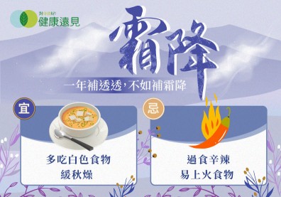 一年補透透，不如補霜降！「霜降養生」吃對解秋燥，改善過敏、喉嚨痛