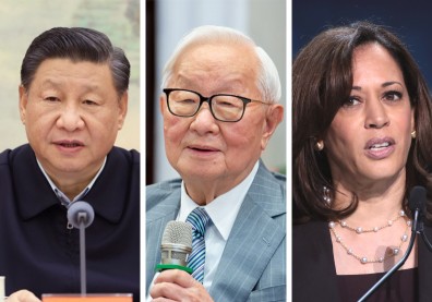 APEC領袖座位圖公開！張忠謀鄰近賀錦麗、與習近平遙遙相對