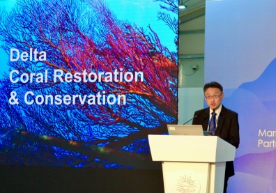 遠見直擊COP27／唯一前進談判區！台達用「珊瑚復育」為台灣生態發聲