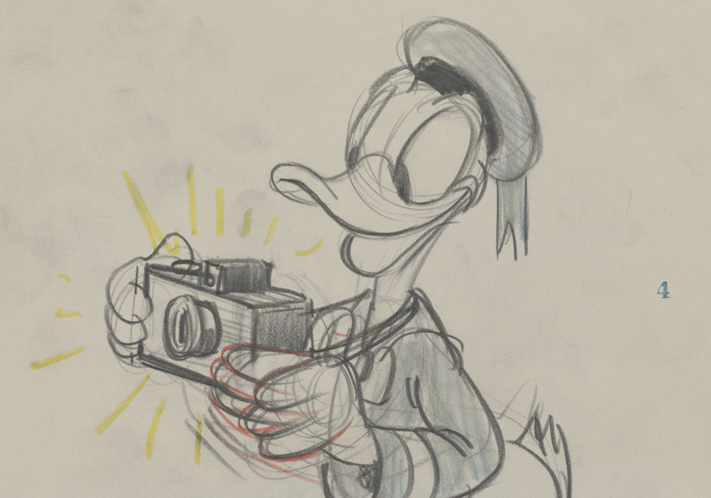 唐老鴨的相機，1941年。聯合數位文創