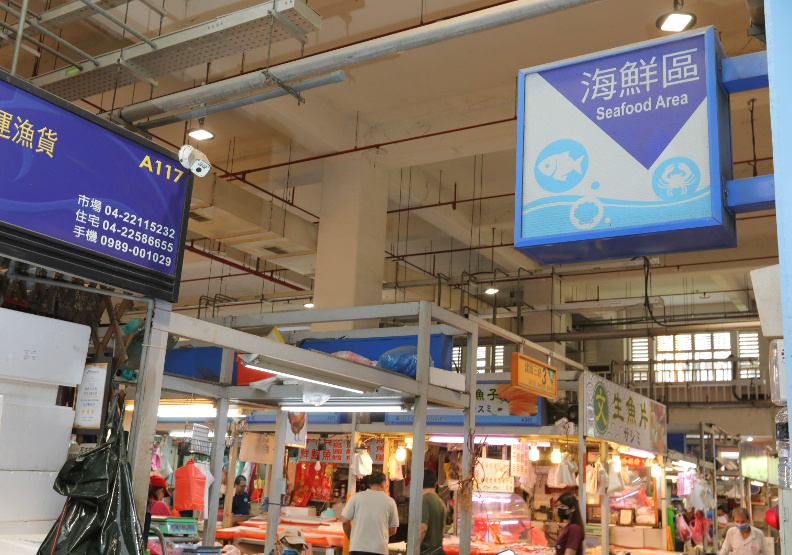 建國市場目前為全台第二大公有市場，僅次於攤位數破千的台北環南市場。黃菁慧攝