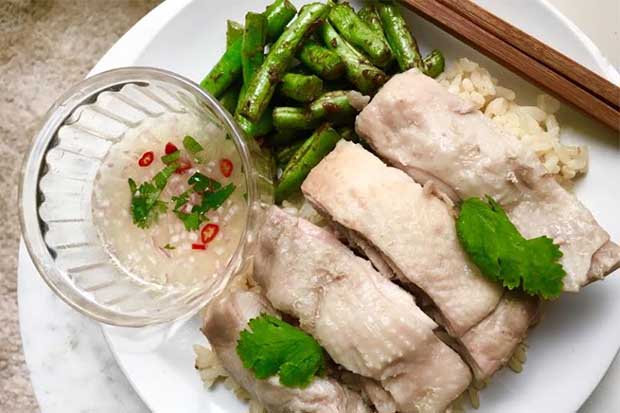 南洋風味料理：海南雞飯