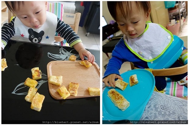 寶寶副食品必經之路─媽媽陪伴下的手指食物練習