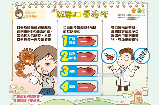 認識口唇疱疹