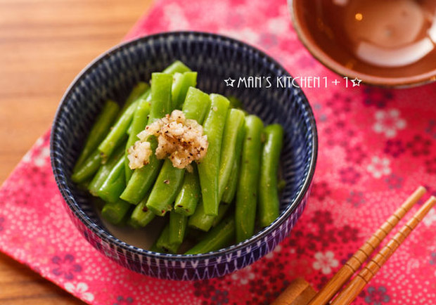 不用油也可以！超簡單涼拌四季豆