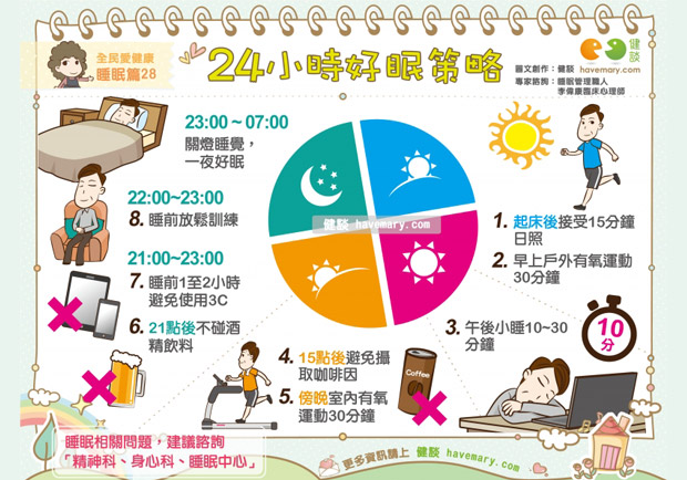 專家建議的 24 小時好眠策略