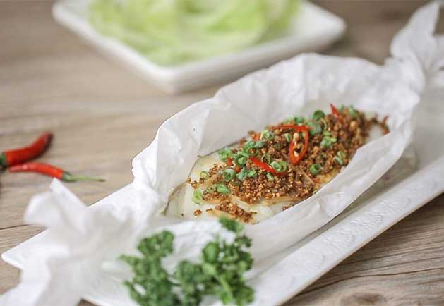 電鍋要加班了！無敵下飯料理：紙蒸豆酥鱈魚