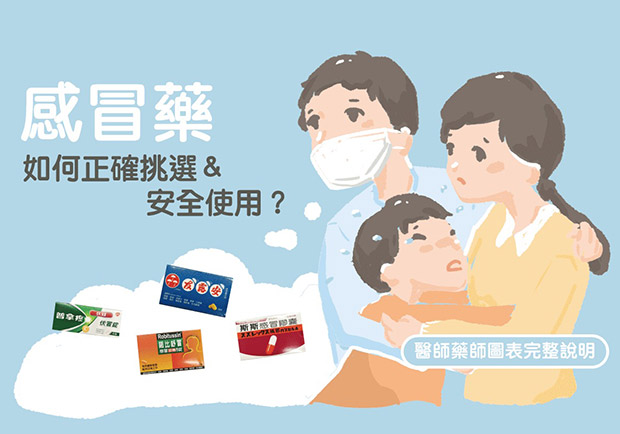 感冒藥如何正確挑選並安全使用？醫師藥師圖表完整說明