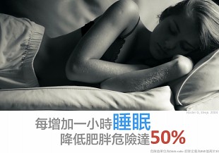 常常睡不飽？小心你會「瘦」不了！