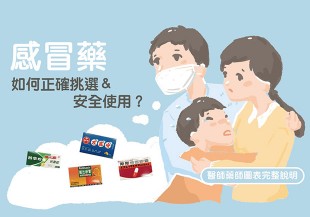 感冒藥如何正確挑選並安全使用？醫師藥師圖表完整說明