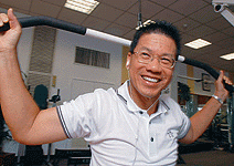 英國保誠人壽台灣區總經理 張志明 體能、事業都超「猛」