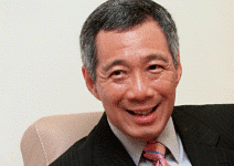 迎接大東亞，新加坡總理 李顯龍 更新新加坡