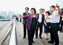 槓桿日商「親」台 陳菊趁勢拚經貿