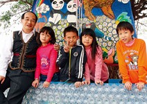 回收舊物再利用， 落實永續環境學習教育