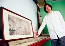 真蹟遇火留傳奇， 仿本保全有人氣