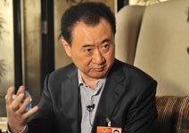 王健林：肯定會去 台灣投資，還在看地