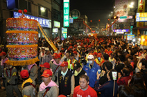 大甲媽祖遶境世界級的宗教觀光