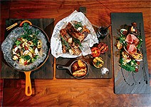 在這裡，高檔料理可以搭配大聲喧譁