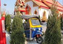 寺廟+嘟嘟車+大鞦韆，民俗文化原汁呈現