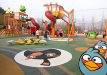 卡通世界變真實，憤怒鳥飛進世園同樂