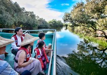 看歷史、吃美食，再到生態園區找招潮蟹