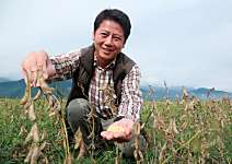 曾國旗 種豆兼養地 非基改護食安