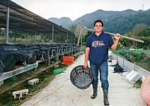 邱俊義 山泉水養大 鮮度更勝陸蟹