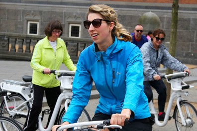 丹麥版Ubike，平板導航、付款一指通