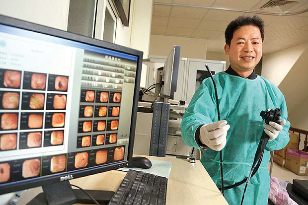 胃鏡檢查5分鐘就完成