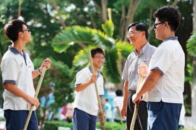 林茂生「在愛裡放使命」 辦學如同治國