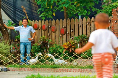 西鎮化身彩繪村， 說出在地人故事