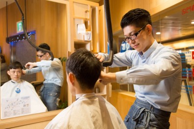 專業理髮不婆媽，抓住男性上班族的心