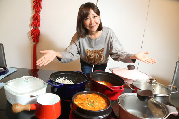 余皓然用時尚好鍋 日日變換幸福料理