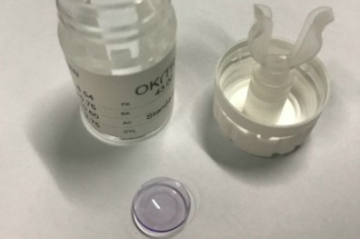 夜戴角膜塑型片矯正 白天視力變清晰