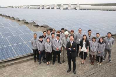 自家屋頂蓋太陽能廠 綠電融入企業DNA