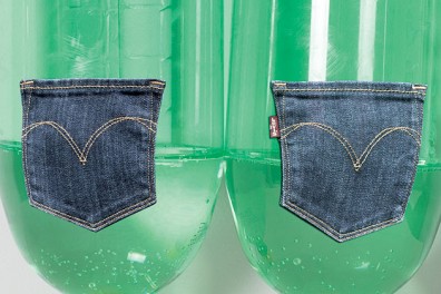 Levi’s新系列：「用垃圾做的褲子！」