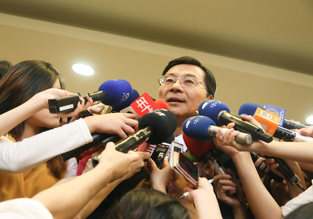 金管會主委交接，曾銘宗提三大方向
