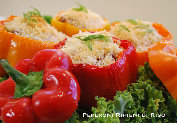 享受地中海富饒：義大利甜椒鑲飯 Peperoni Ripieni di Riso