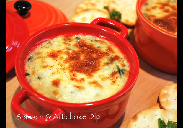 美國人就愛醬沾：菠菜朝鮮薊起司沾醬 Spinach and Artichoke Dip