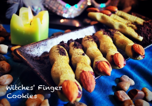 萬聖夜驚魂點心：巫婆手指餅乾 Witches' Finger Cookies