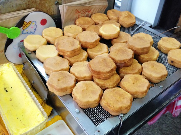 梅花雞蛋糕，便宜簡單的幸福美味