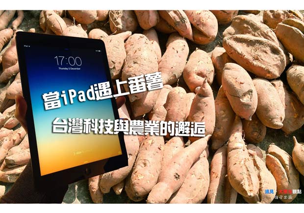 當iPad遇上番薯　台灣科技與農業的邂逅