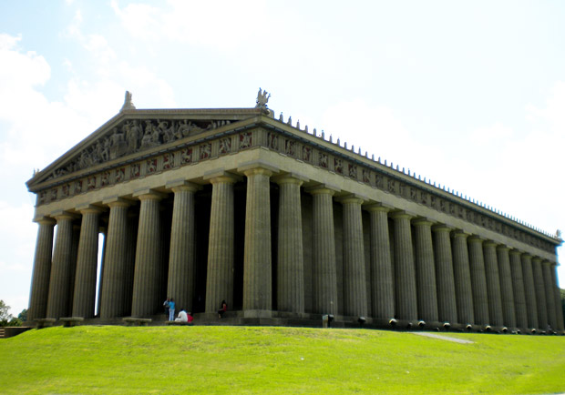 希臘神殿山寨版