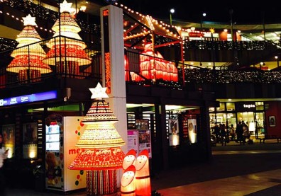 充滿聖誕氣息的名古屋