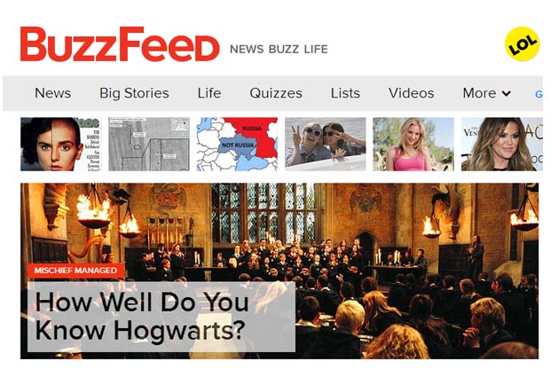 BuzzFeed估值達8.5億美元 跨足國際市場