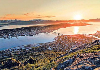 現在起，太陽不下山！－永晝，北挪威Tromsø